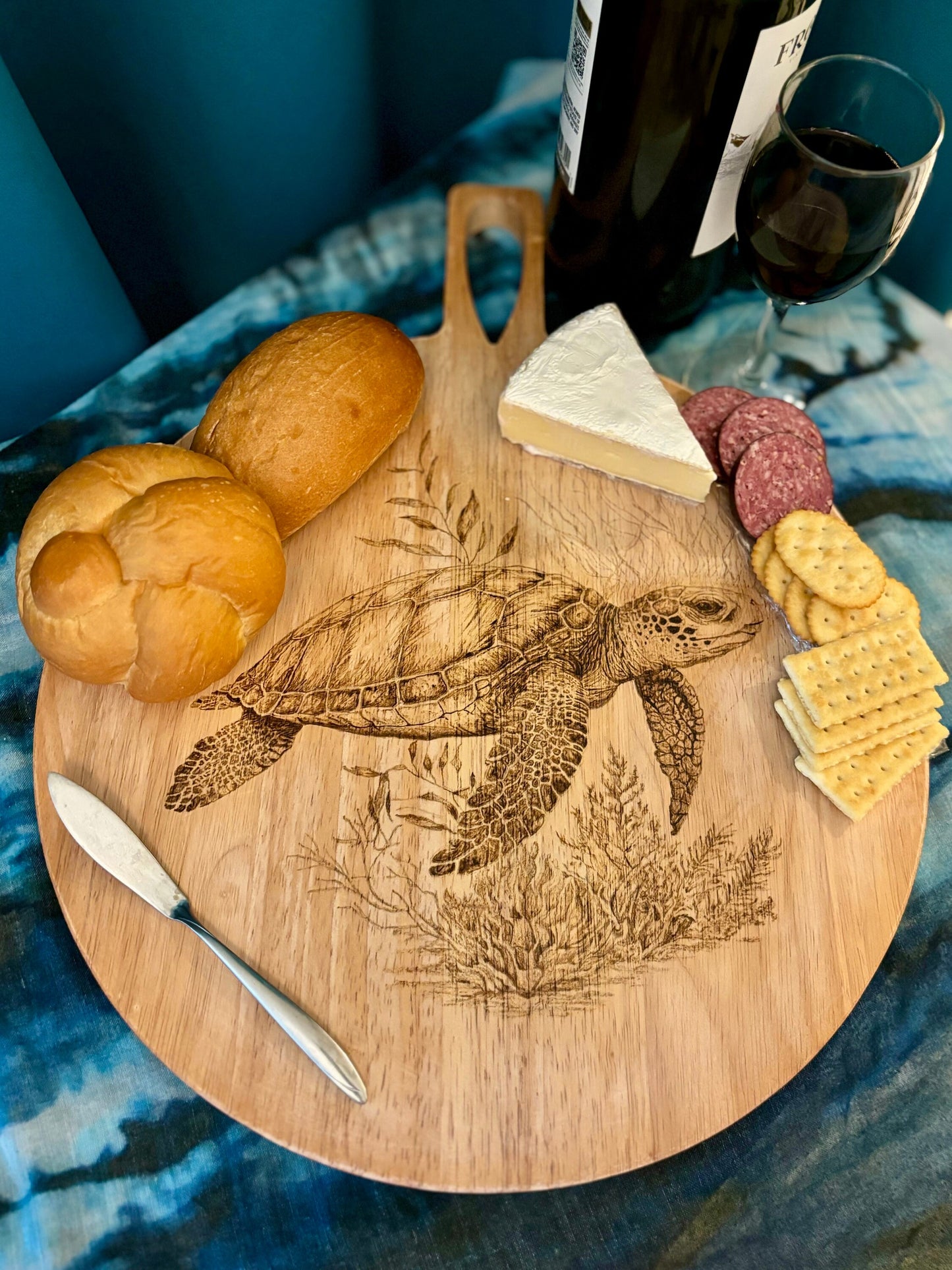 Sea Turtle Charcuterie Board